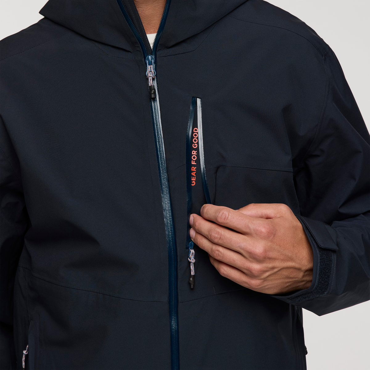 Impermeo 3L Hooded Shell Jacket - Men's - Image 6